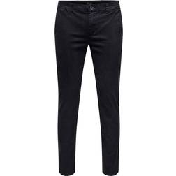 Only & Sons Slim Fit Chinos - Blue/Dark Navy