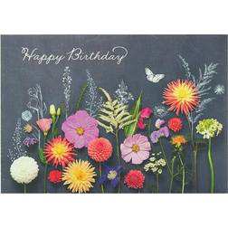 UK Greetings Cards & Invitations Sweet Floral Design Birthday Card