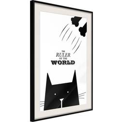 Artgeist Inramad Tavla Bossy Cat Poster