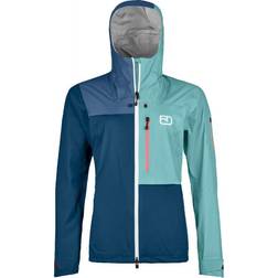 Ortovox 3L Ortler Jacket Women - Petrol Blue