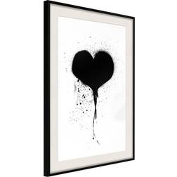 Artgeist Inramad Tavla Graffiti Heart Poster