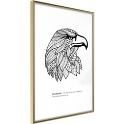 Artgeist Inramad Tavla Symbol of Freedom 30x45 Poster