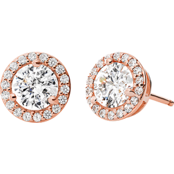 Michael Kors Pavé Studs - Rose Gold/Transparent