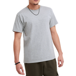 Champion Classic Embroidered C Logo Tee - Oxford Grey