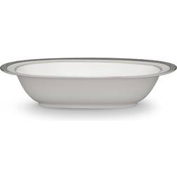 Noritake Odessa Platinum Oval Vegetable Serving Bowl