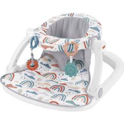 Fisher Price Sit-Me-Up Floor Seat Rainbow Showers