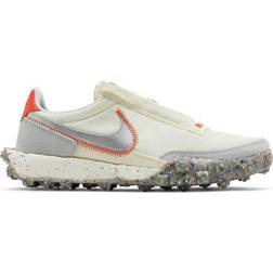 NIKE Waffle Racer Crater W - Coconut Milk/Team Orange/Photon Dust/Metallic Silver