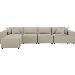 Lilola Home Ermont Collection 89116-5 Sofa 132" 4 Seater