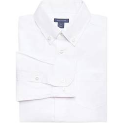 Tommy Hilfiger Boy's Solid Oxford Shirt - White