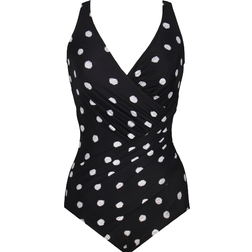 Miraclesuit Pizzelles Oceanus One Piece Swimsuit - Black