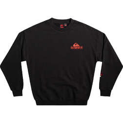 Quiksilver X Stranger Things Reefer Crew Sweatshirt - Black