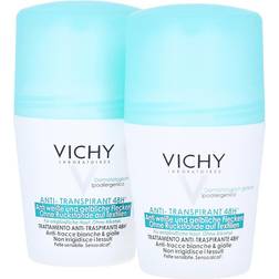 Vichy 48HR No Marks Deo Roll-on 50ml 2 Stk