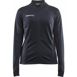 Craft Evolve Full Zip dame sweatshirt, Asphalt