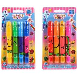Canenco Canenco Fruity Squad Super Soft Crayons with Fragrance 4p Fjernlager, 5-6 dages levering