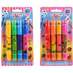 Canenco Fruity Squad Super Soft Crayons with Fragrance 4p Fjernlager, 5-6 dages levering