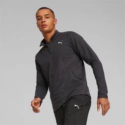 Puma Run Cloudspun Knit Half-Zip - Noir