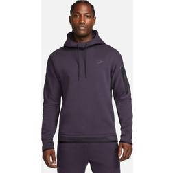 Nike Luvtröja NSW Tech Fleece Lila/Svart Lila