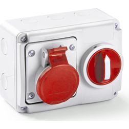 MTO CEE stikkontakt med interlock 400V, 16A/5P