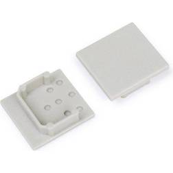 Topmet DIOFLEX Alu profile LINEA endestykke 2stk