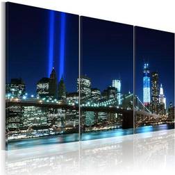 Artgeist Blue lights New York Flere Billede