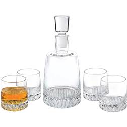 Badash Crystal Park Avenue European Whiskey Carafe 34fl oz 5