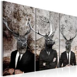 Artgeist Deer in Suits I Flere Billede