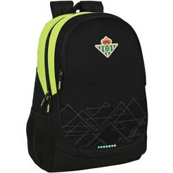 Safta Skoletaske Real Betis Balompié Sort Lime 32 x 44 x 16 cm