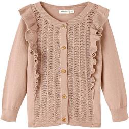Lil'Atelier Langærmet Strikket Cardigan