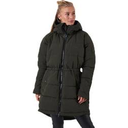 Svea W. Hourglass Puffer Jacket 206 Dark Army