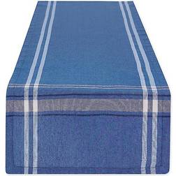 Design Imports Farmhouse Style Bordsduk Blå (274.3x35.6cm)
