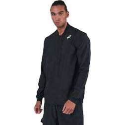 Asics Club Woven Jacket Black, Male, Tøj, jakker, Tennis, Sort