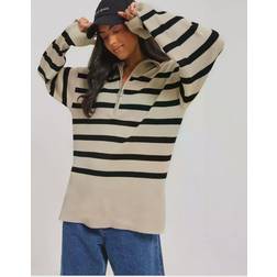 Object Ester Pullover - Creme/Sort