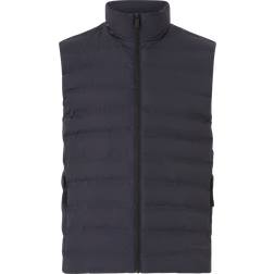 Selected SLHBarry Quilted Vest - Natblå