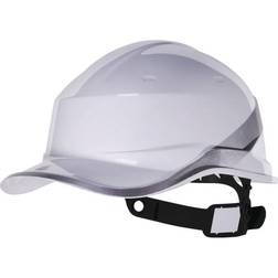 White Delta Plus DIAMOND V ABS Baseball Cap Style Safety Hard Hat Helmet Various Colours