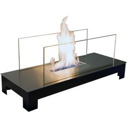 Radius Design Floor Flame, Edelstahl Schwarz