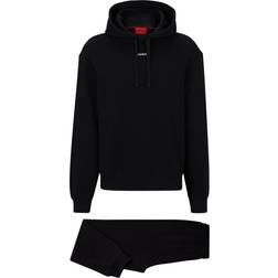 HUGO BOSS Dapo Dayote Hooded Tracksuit - Black