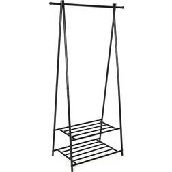 Songmics 2-Tier Coat Black Clothes Rack