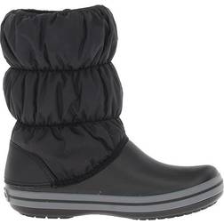 Crocs Winter Puff Boot - Black/Charcoal
