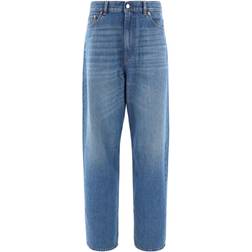 Valentino BLUE DENIM TROUSERS Wo