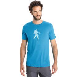 Icebreaker Hiker T-Shirt Geo Blue