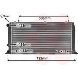 Van Wezel Kühler, Motorkühlung 03002047