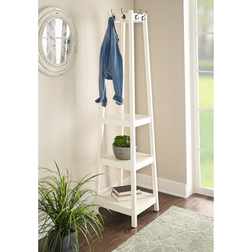 Linon Helena 3-Tier Tower Coat Clothes Rack