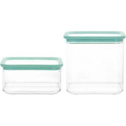 Martha Stewart Plastic Stackable Container Set with Lids Small Box