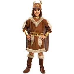 My Other Me Disfraz Vikinga Brava Para Niña Original Talla 5-6 Años