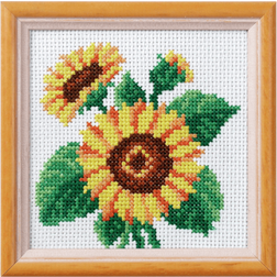 Orchidea Orchidea cross stitch kit: sunflower