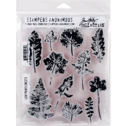 Leaf Prints Tim Holtz Cling Stamps