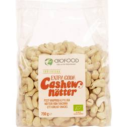 Biofood Cashewnötter Extra Goda 750g 1pack