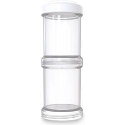 Twistshake Lot de 2 boites doseuses 100ml Blanc