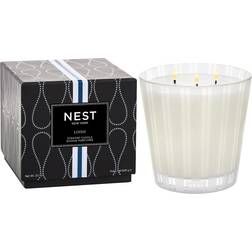 Nest Linen 3 Wick Glass Scented Candle 598g