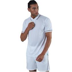 Axion Set Polo Shirt White, Male, Tøj, T-shirt, Tennis, Hvid